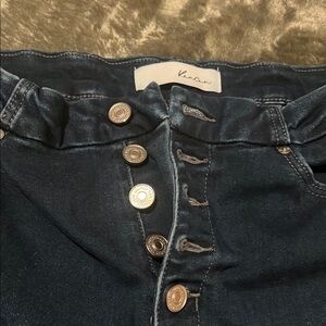 KanCan Women's Dark Blue Jeans